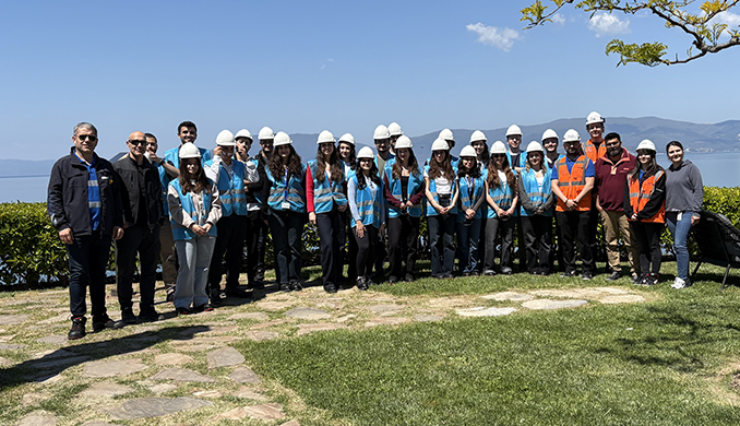 Energy Youth College (EYC) öğrencilerinin santral ziyareti
