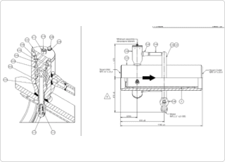 Desuperheater Çizimi | Enerjisa Üretim